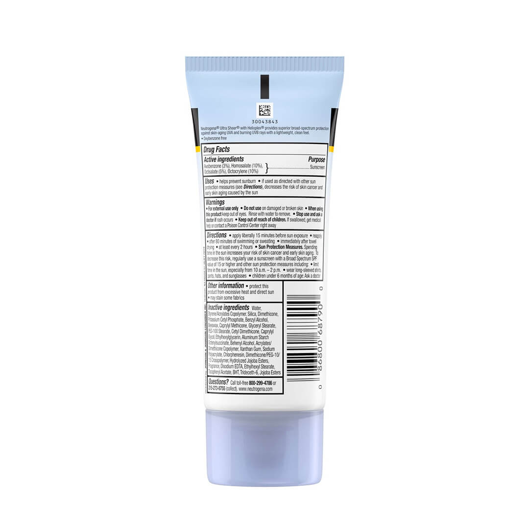 Neutrogena Ultra Sheer® Dry-Touch Sunscreen Broad Spectrum SPF 55