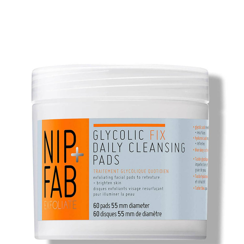 Shop NIP+FAB Glycolic Fix Daily Cleansing Pads Online in Pakistan - ColorshowPk 