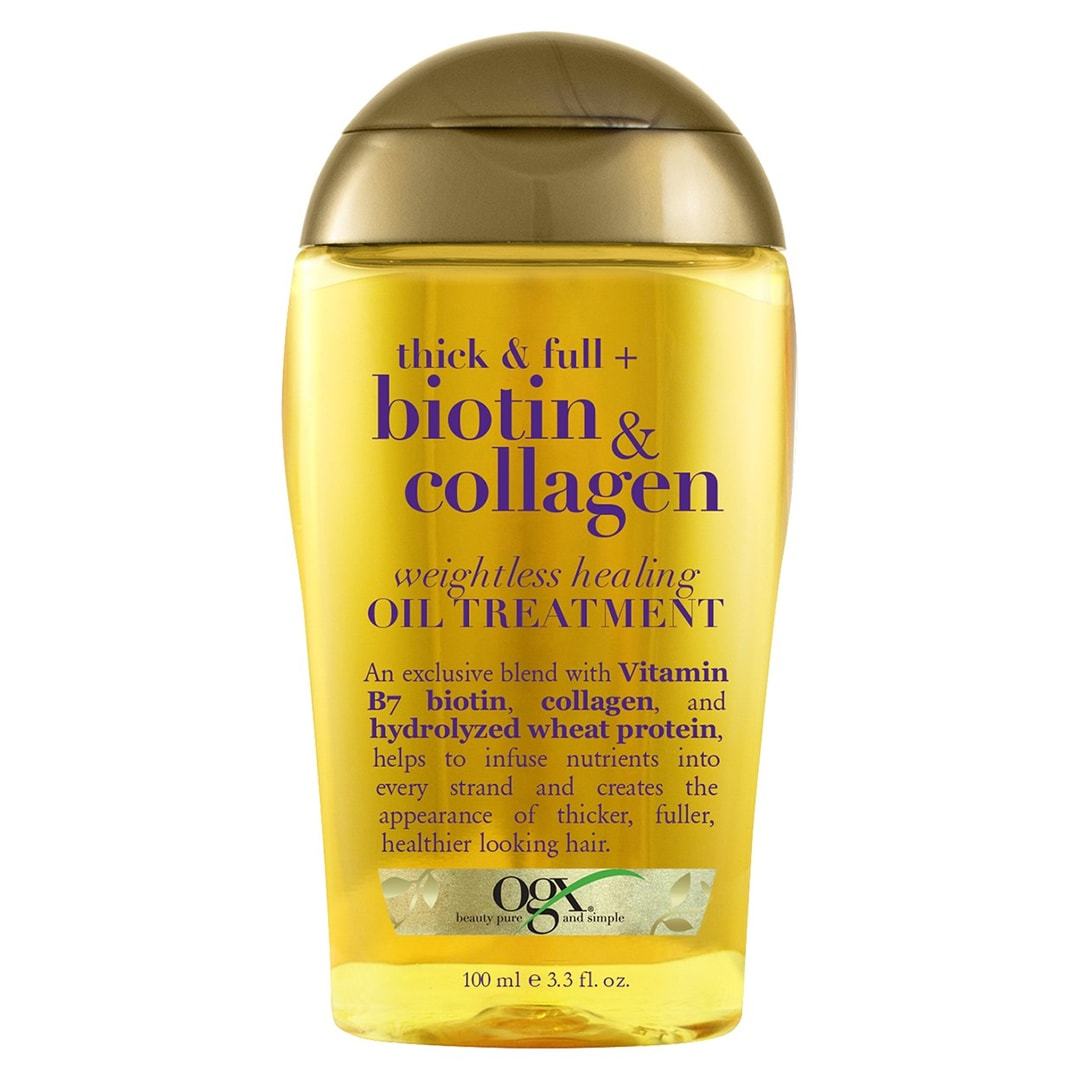 OGX Thick & Full BIOTIN & COLLAGEN OIL TREATMENT