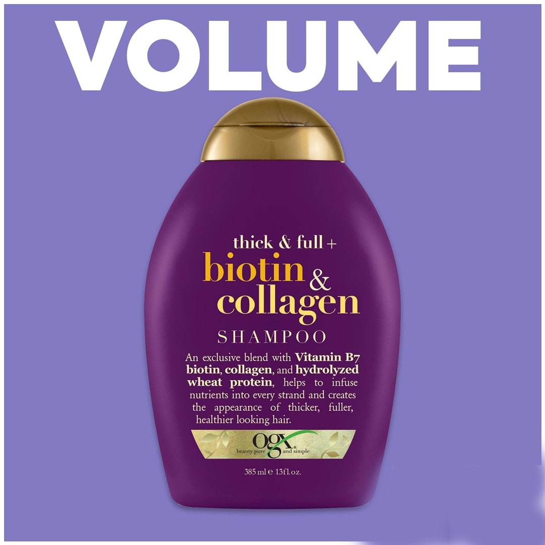 OGX BIOTIN & COLLAGEN Thick & Full+ Shampoo