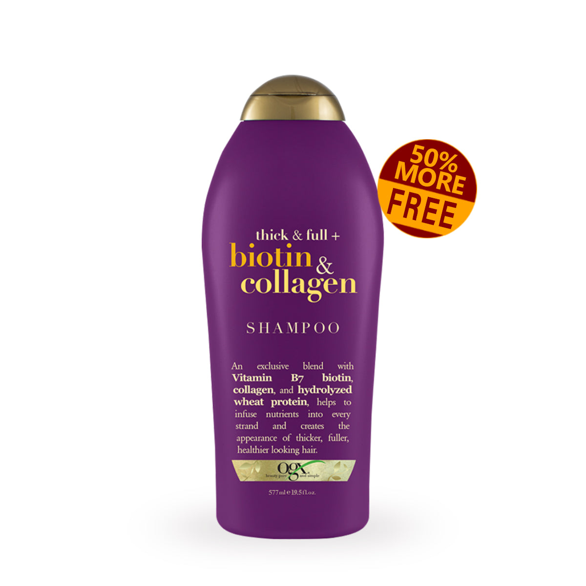 OGX BIOTIN & COLLAGEN Thick & Full+ Shampoo