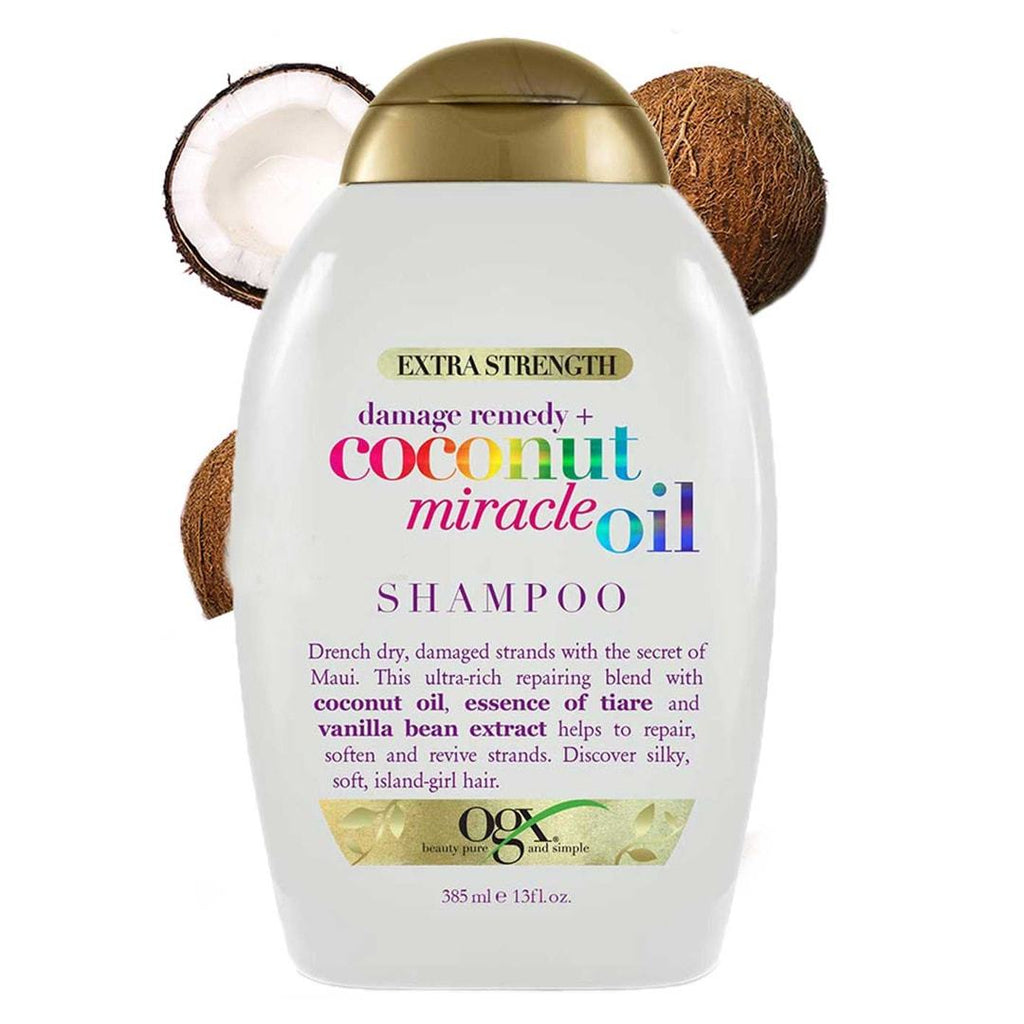 Crisp Coconut Miracle Oil Shampoo Design in 4K Crisp Coconut Miracle Oil Shampoo Design in 4K