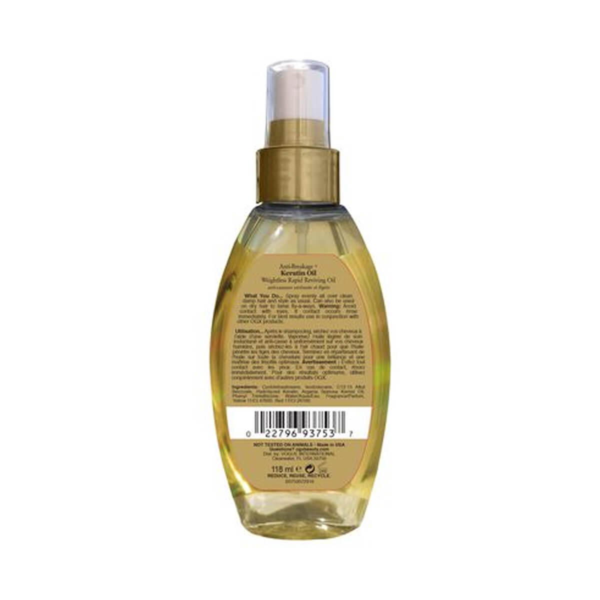 OGX Anti-Breakage+ Keratin Oil Weightless Rapid Reviving Oil