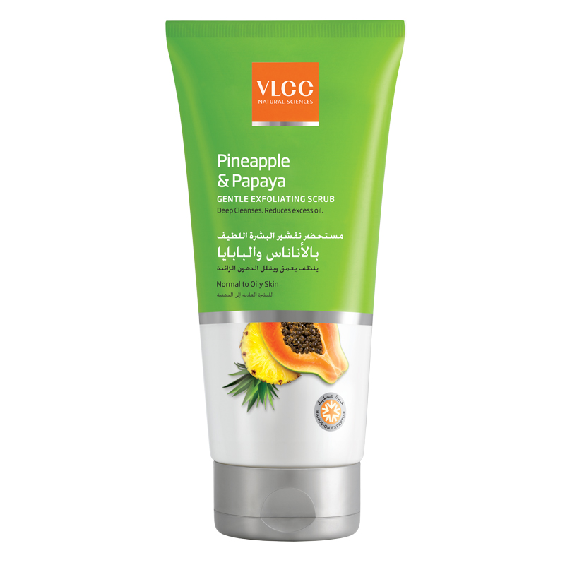 VLCC Pineapple & Papaya Gentle Exfoliating Scrub
