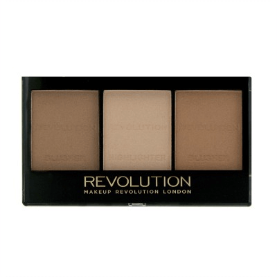 Makeup revolution ultra brightening contour kit ultra light/medium