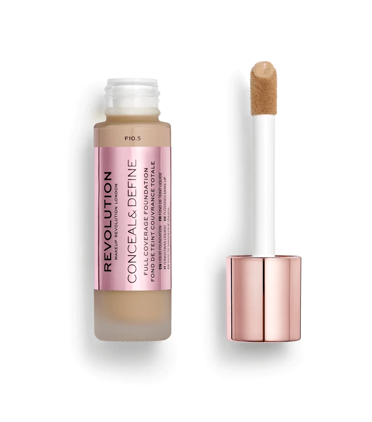  Makeup Revolution Conceal & Define Foundation F10.5