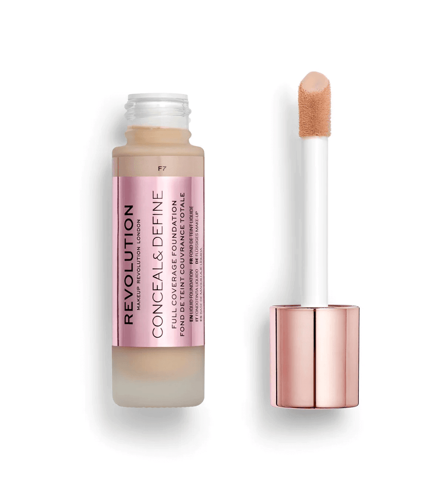 Shop  Buy Makeup Revolution Conceal & Define Foundation F7 Online in Pakistan-Colorshowpk