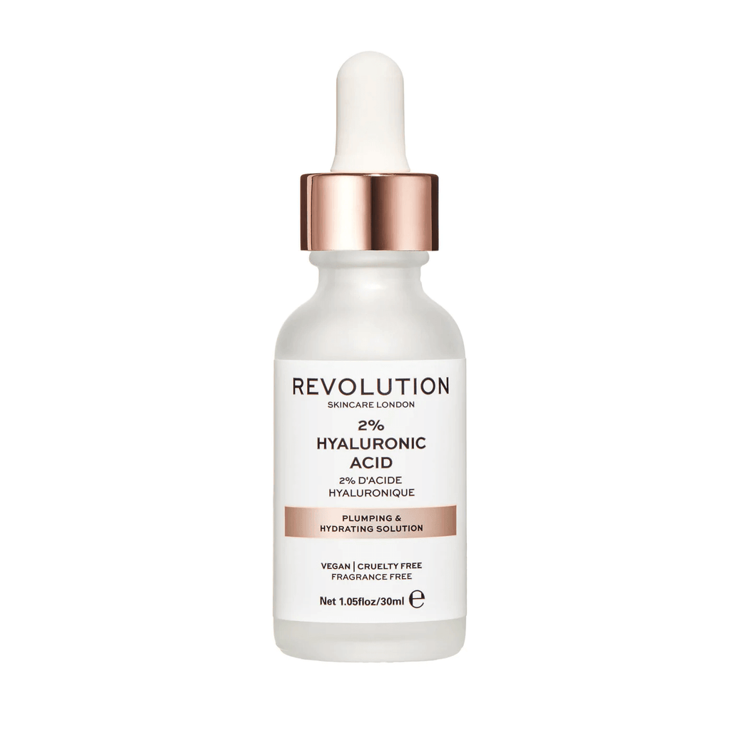 Buy Revolution Skincare 2% Hyaluronic Acid Plumping & Hydrating Solution 30ml Online in Pakistan at Colorshowpk