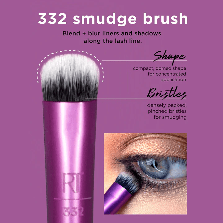 Real technique everyday eye essentials makeup brush kit ColorShow