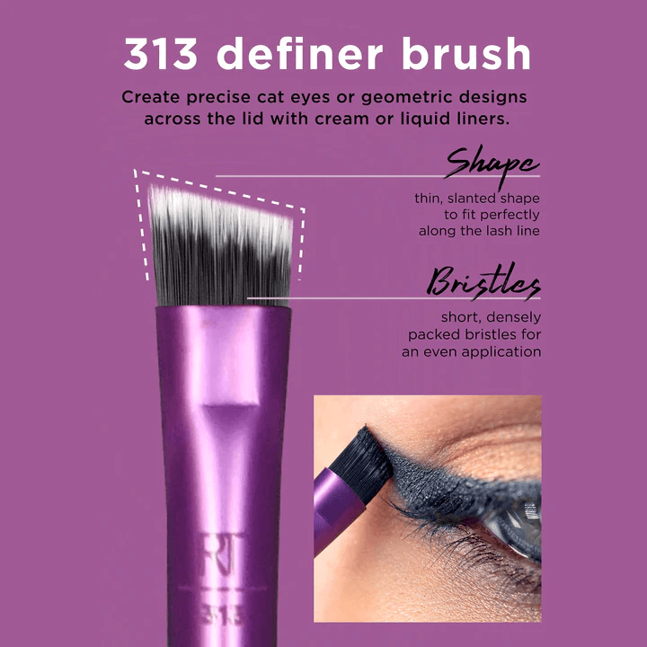 Real technique everyday eye essentials makeup brush kit ColorShow