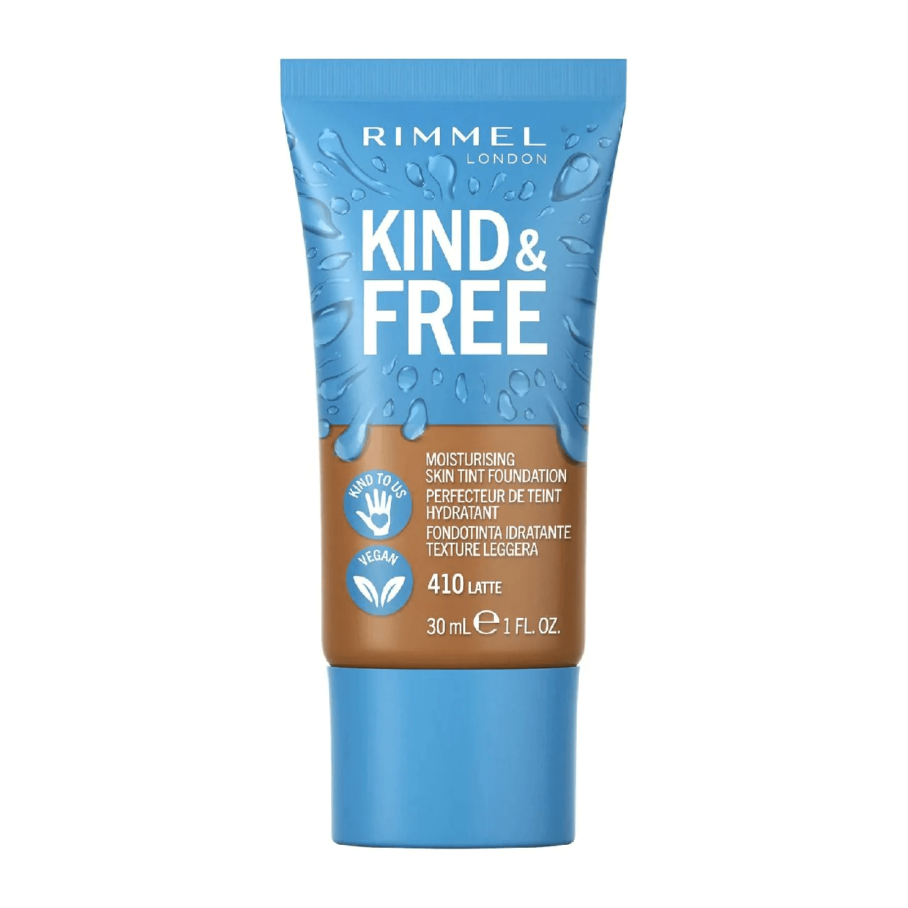 Shop Rimmel London Kind & Free Moisturising Skin Tint Foundation Online in Pakistan - ColorshowPk 