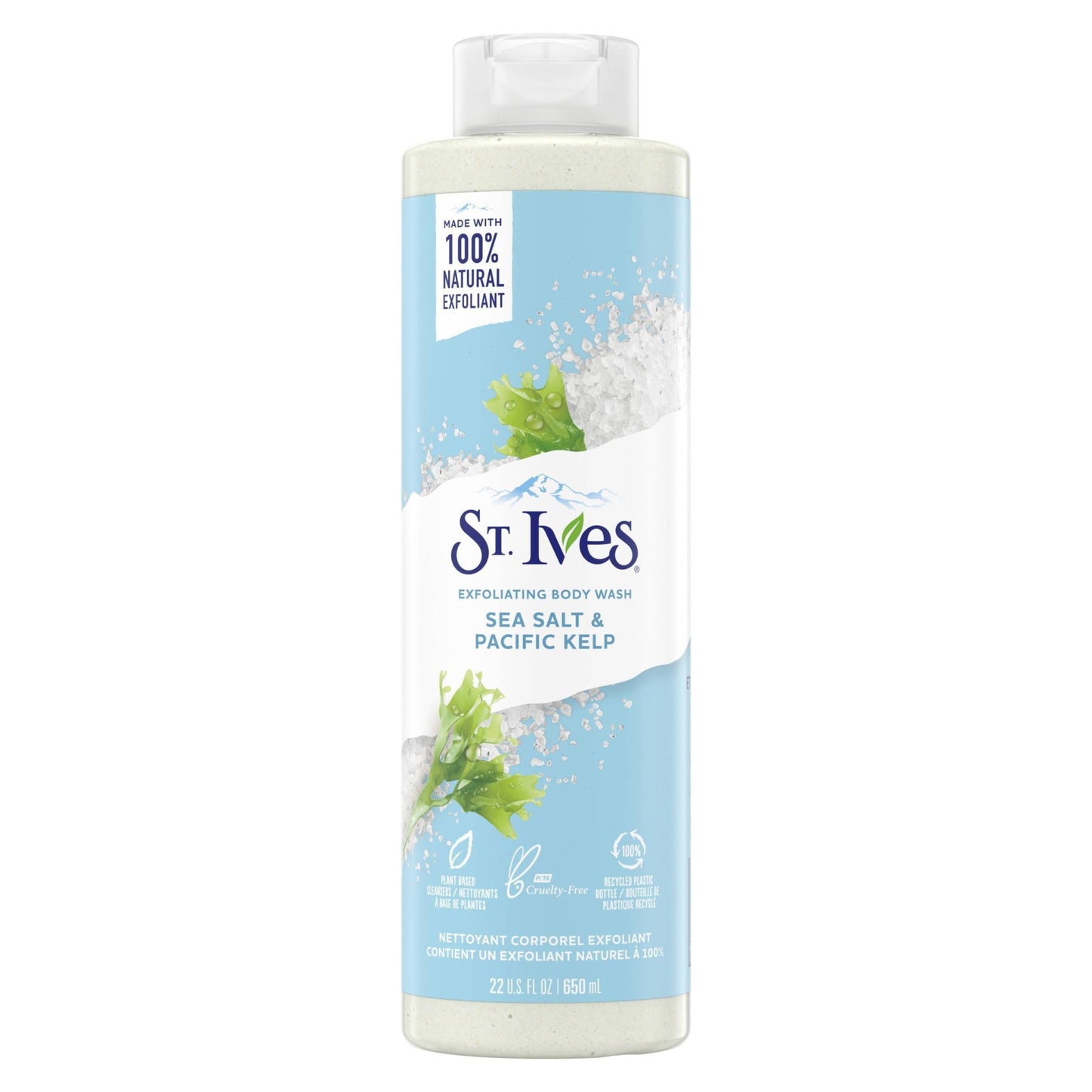 STIVES BODY WASH SEA SALT & PACIFIC KELP EXFOLIATING