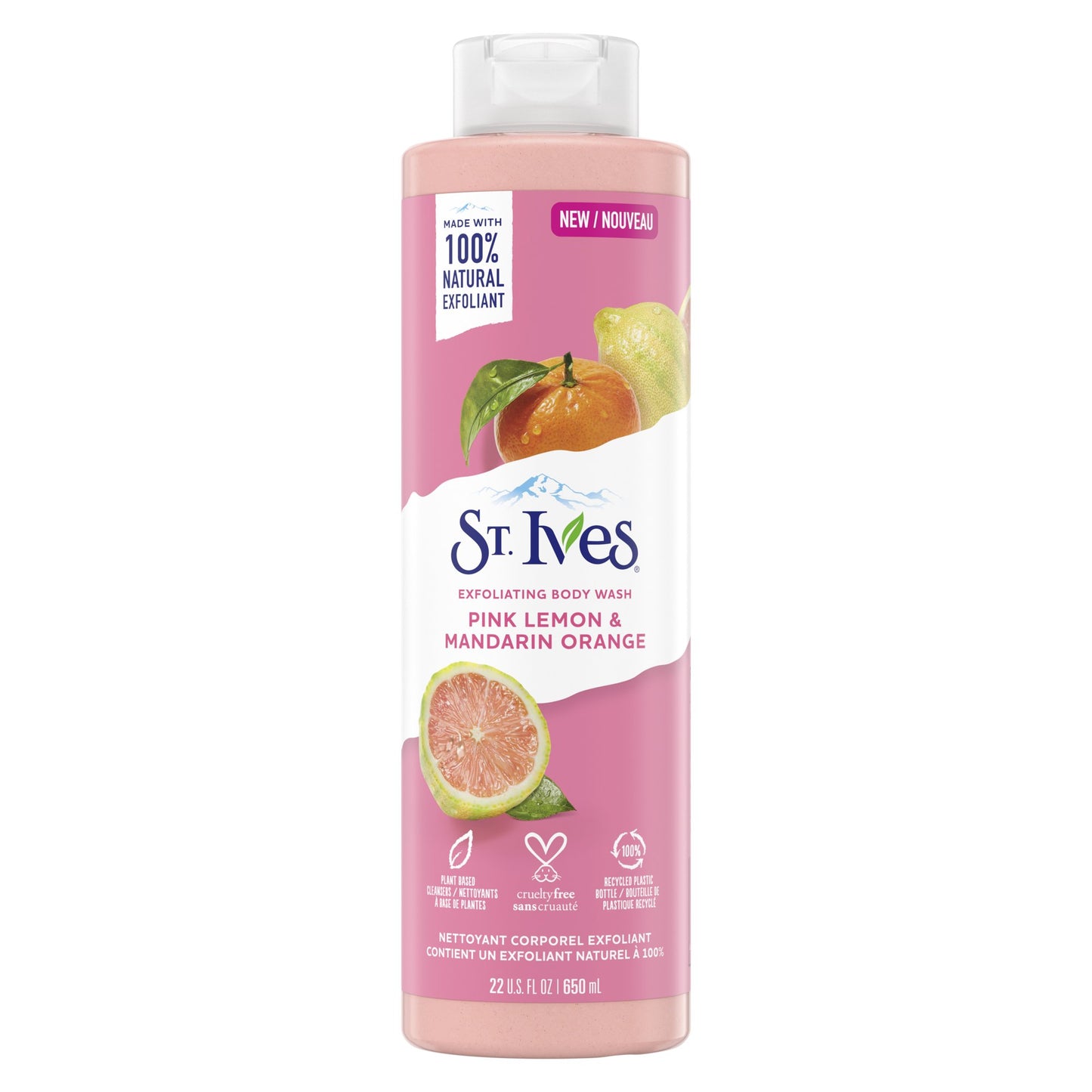 STIVES BODY WASH PINK LEMON & MANDARIN ORANGE
