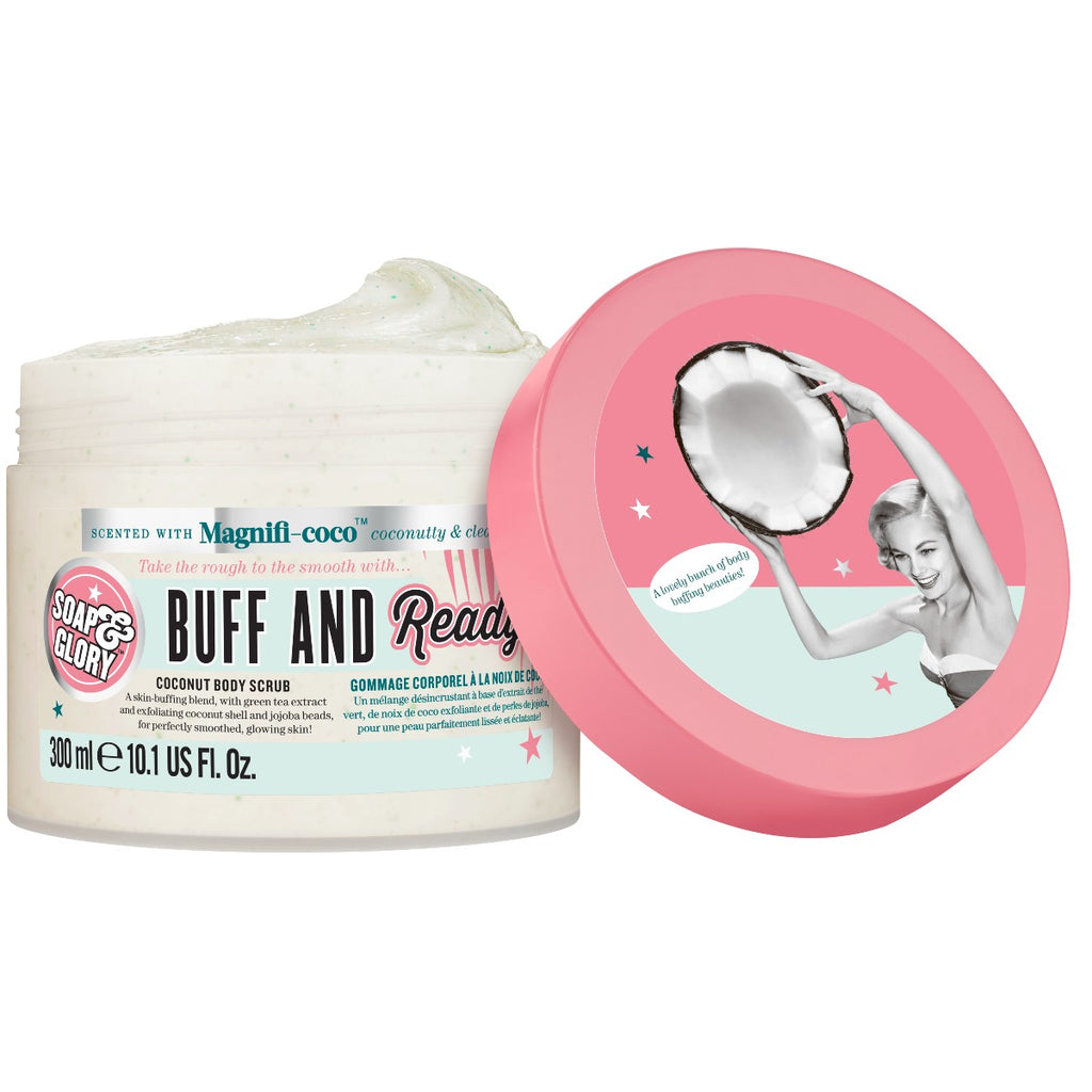 Soap And Glory Buff And Ready Exfoliating Coconut Body Scrub