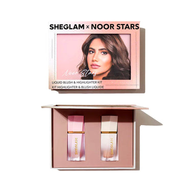 SHEGLAM X NOOR STARS Liquid Blush & Highlighter Kit