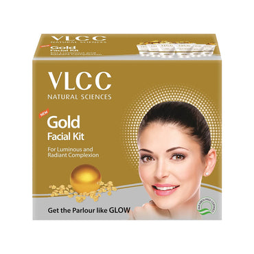 VLCC Gold Single Facial kit TUBE PACK