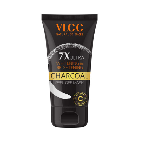 VLCC 7X Ultra Whitening And Brightening Charcoal Peel Off Mask