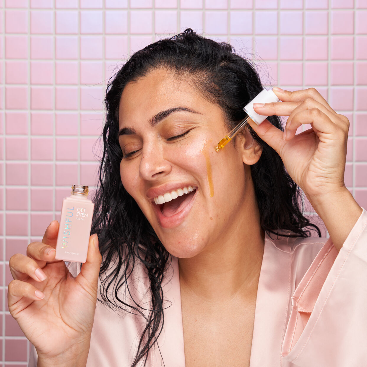 WISHFUL GET EVEN ROSE OIL (Without BOX)