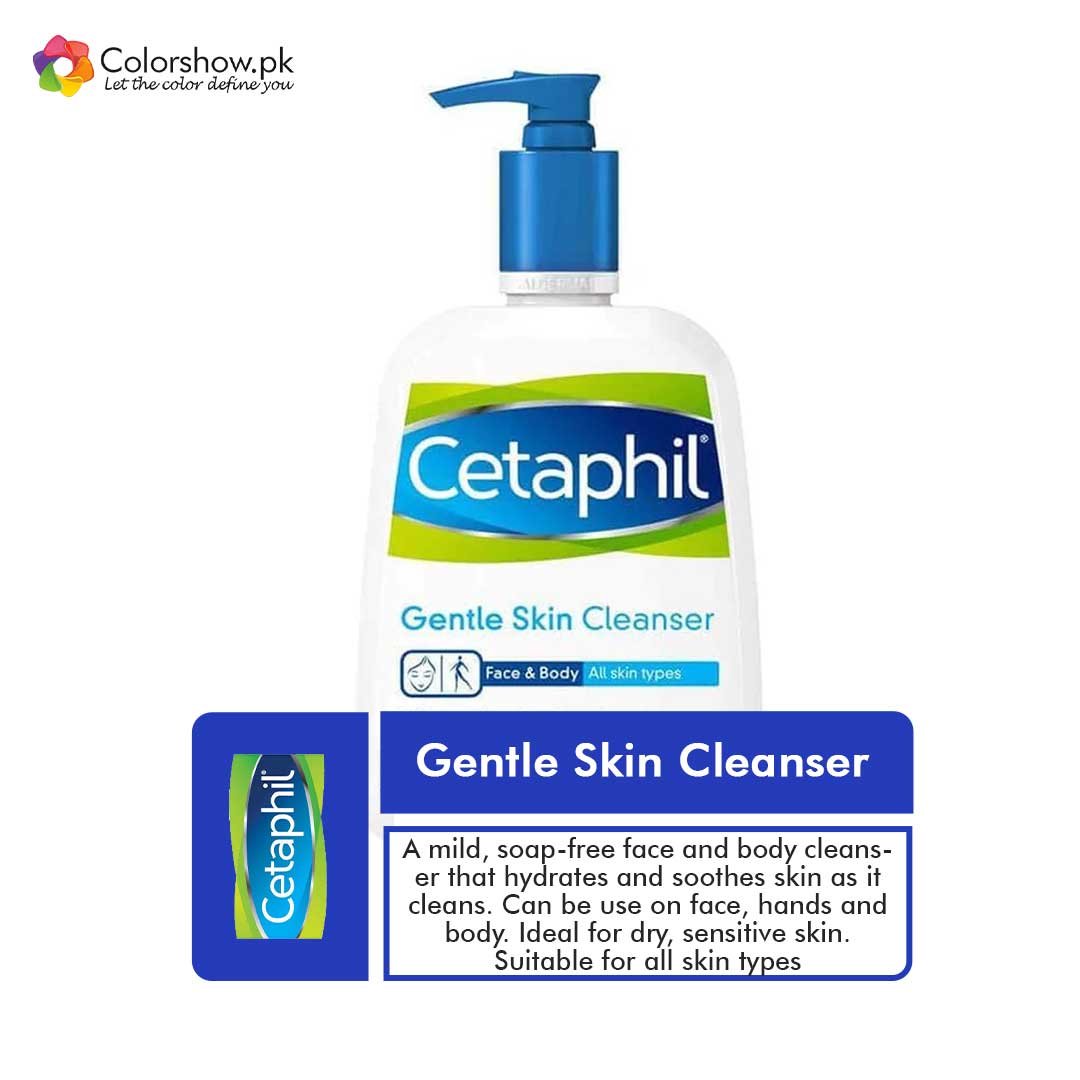 Shop Cetaphil Gentle Skin Cleanser Online in Pakistan - ColorshowPk 