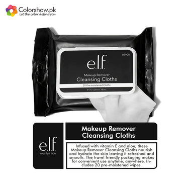 Shop ELF Makeup Remover Cleansing Cloths Online in Pakistan - ColorshowPk 