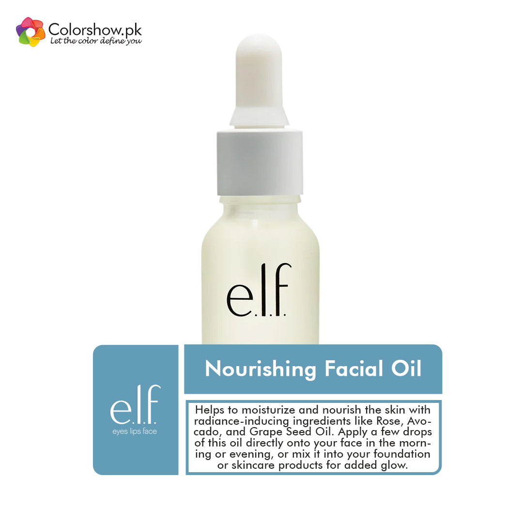 Shop ELF Nourishing Facial Oil Online in Pakistan - ColorshowPk 