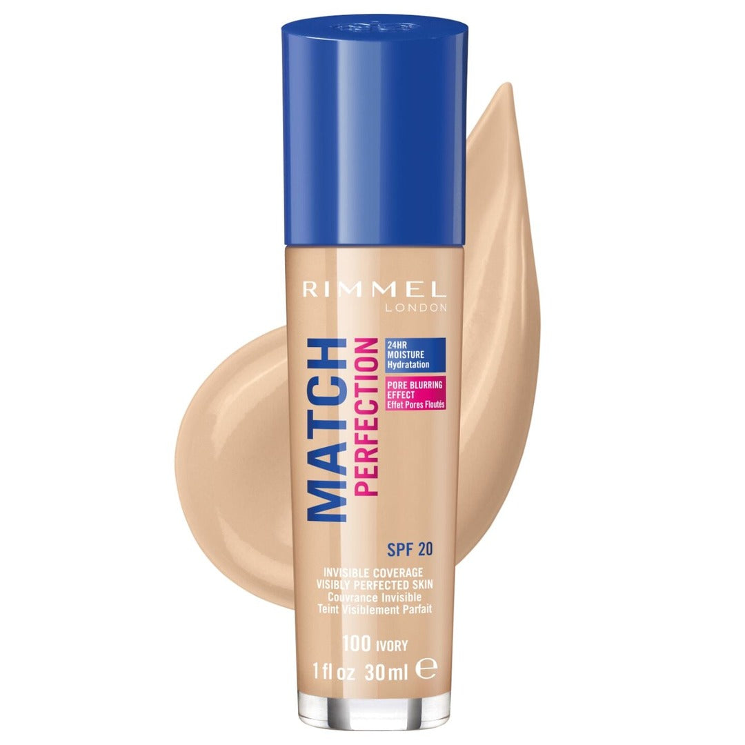 Shop Rimmel Match Perfection Foundation Online in Pakistan - ColorshowPk 