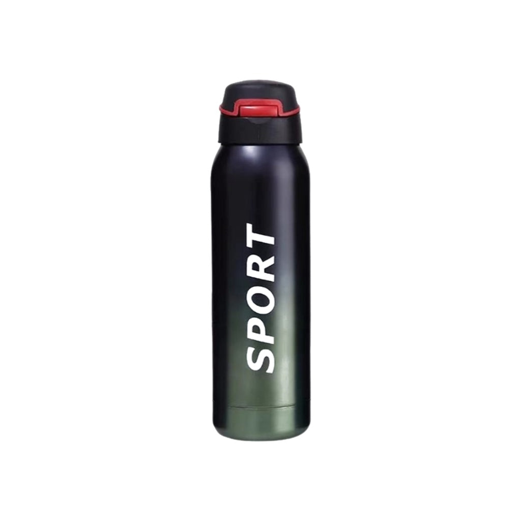 Stainless Steel Water Bottle With Straw Lid